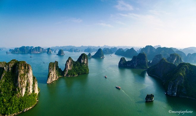 Les belles images de la baie d’Ha Long vue d’en haut